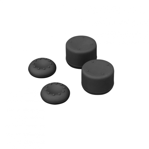 White Shark PS5 SILICONE THUMBSTICK PS5-817 WHEEZER Black