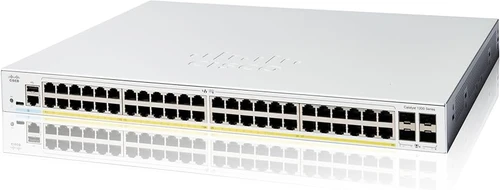 Cisco Catalyst 1200 48-port GE PoE 4x1G SFP CBS220-24P-4G-EU