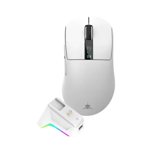 White Shark GAMING MOUSE WGM-5023 GAWAIN-W / 12.000 DPI- Black / Wireless