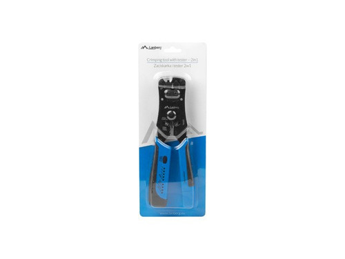 Lanberg NT-0201 cable crimper Crimping tool Black Blue