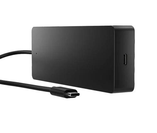 HP Universal USB-C Multiport Hub for business 1xUSB Type-C 2xUSB Type-A 5Gbps 1xHDMI 2.0 1xDP 1.2 1xUSB Type-C pass through 1xRJ-45 (10/100/1000 Mbps) 50H55UT