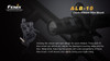 Fenix ALB-10 Quick Release Bike Mount (18-26mm Diameter Flashlights)