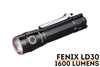 Fenix LD30 1,600 Lumens USB Rechargeable Compact Pocket Flashlight (Full Set)