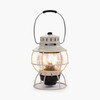 Barebones Living Vintage White USB Rechargeable Railroad Lantern