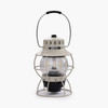 Barebones Living Vintage White USB Rechargeable Railroad Lantern