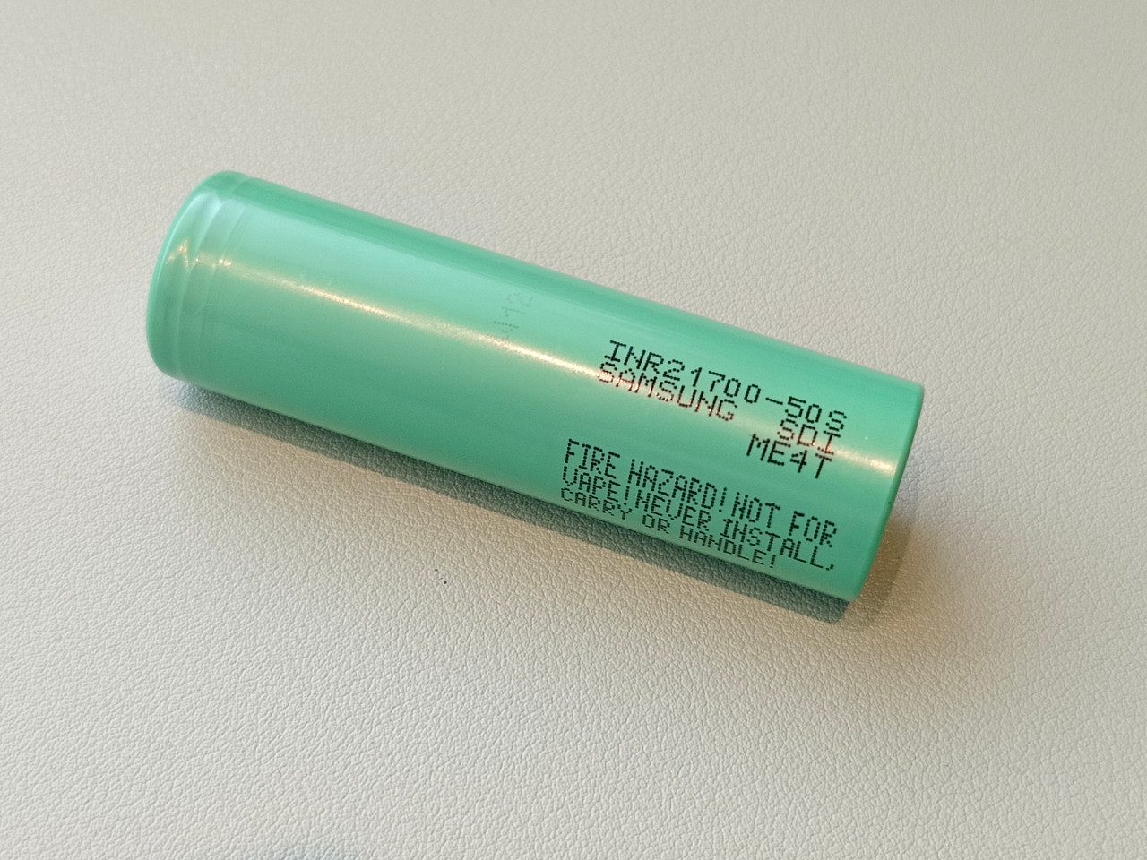 Samsung INR21700 50S 5000mAh 25A High Drain Rechargeable Lithium Battery -  Fstop Lights