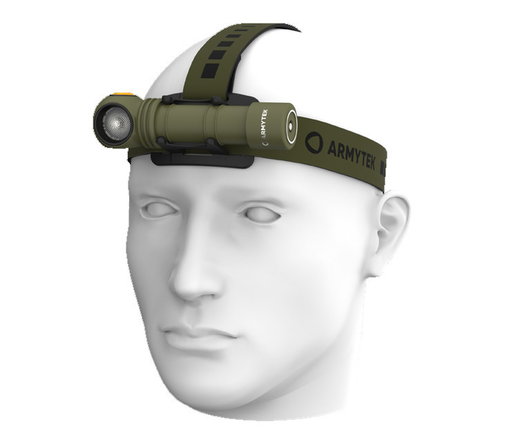 Lampe Frontale Professionnelle Lampe Frontale Armytek Wizard C2 Pro Max - 4000 Lumens - USB Magnétique - Multifonction Lampe Multifonction Armytek