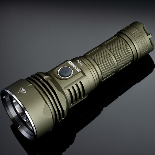 Mateminco TK04 13,500 Lumens 546 meters USB-C Rechargeable Flashlight (Black/Green) Mateminco TK04 13,500 Lumens 546 meters USB-C Rechargeable Flashlight (Black/Green)