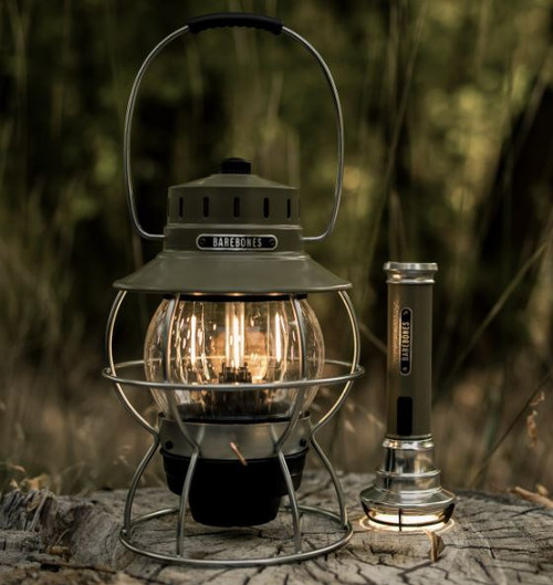 barebones living rechargeable railroad lantern