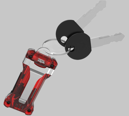  ArmyTek Zippy Extended Set 160 Lumens USB Rechargeable Keychain Light (Red)