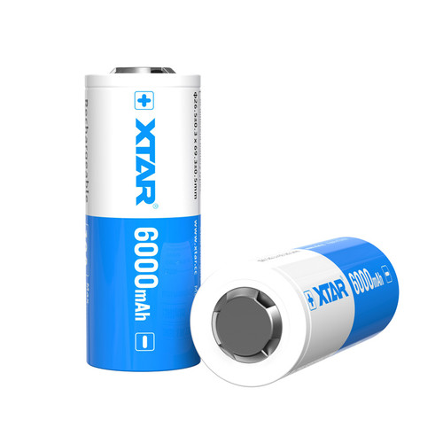 マリモモ Mateminco 26650 5000mAh Rechargeable Lithium Battery - Fstop Lights