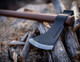 Barebones Living Field Hatchet + Sheath (4" Blade with Rear Hammer) 2120