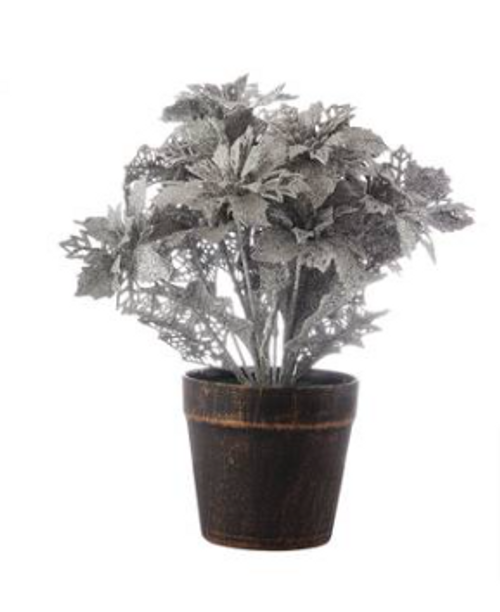 Grey Artificial Plant With Pot