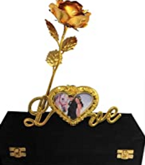 Handcrafted Rose with Velvet Box