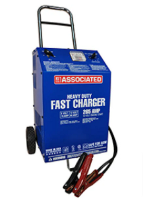 Battery Charger, Wheeled, Automatic, For Battery Voltage