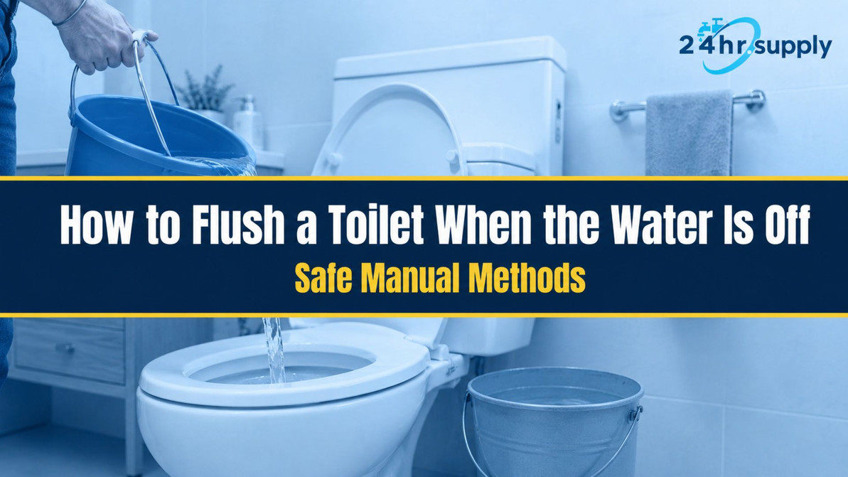 How to Flush a Toilet When the Water Is Off in 3 Simple and Practical Methods