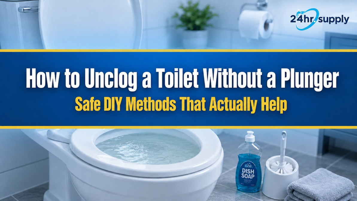 How to Unclog a Toilet Without a Plunger With Easy Step-by-Step Home Methods