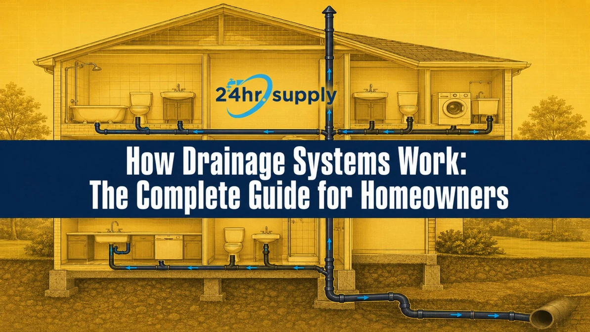 How Drainage Systems Work in a House From Each Fixture to the Main Sewer Line