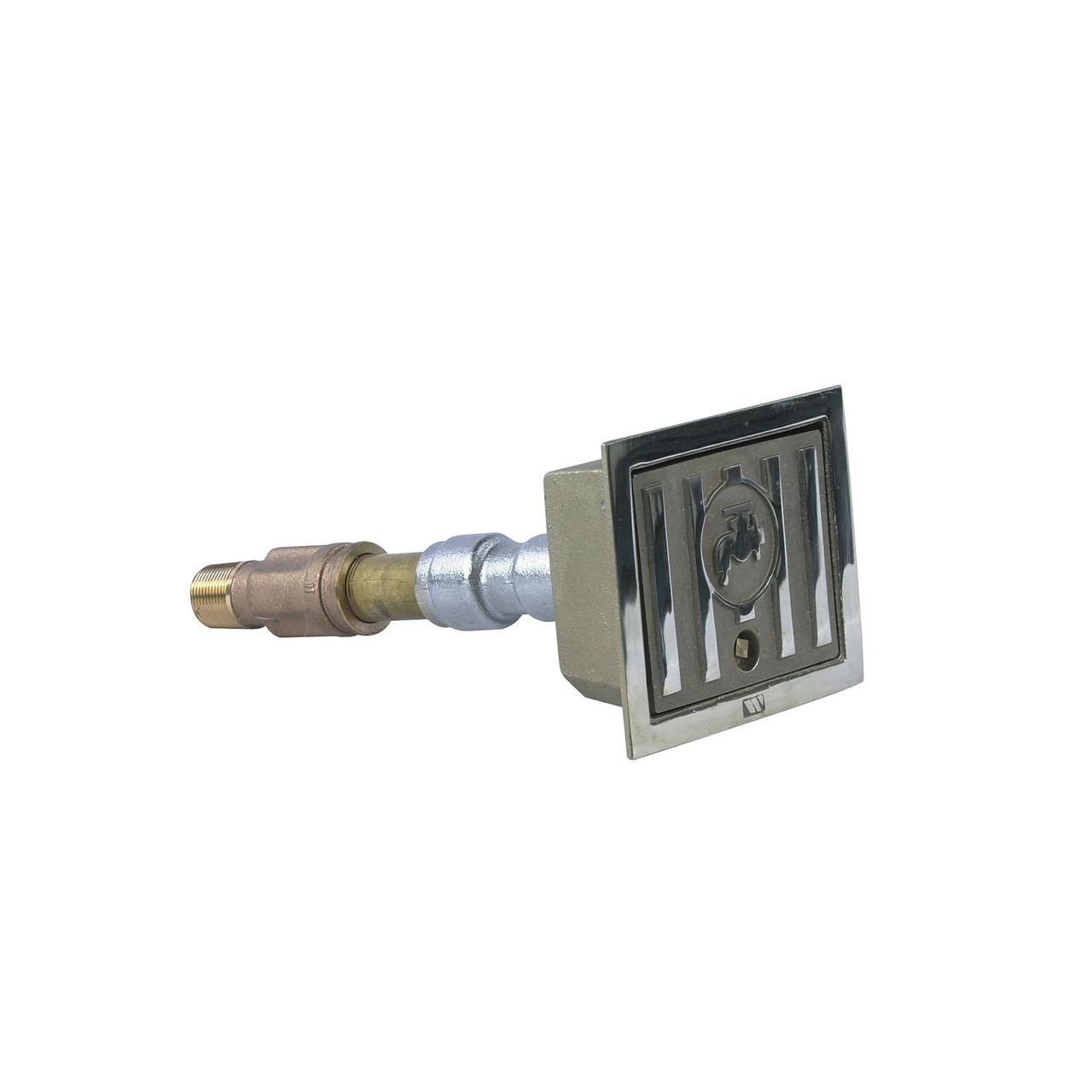 Watts HY-725-10 Non Freeze Wall Hydrant With a Nickel Bronze Box