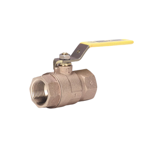 Milwaukee Valve BA-100-25 2 1/2" Threaded Bronze Domestic Ball Valve (Leaded)