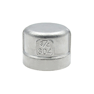 Everflow SS4CP0012 1/2" Stainless Steel T304 Threaded Cap (150 PSI)
