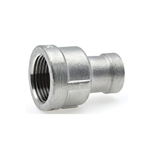 Everflow SS4RC2125 2 1/2" X 2" Stainless Steel T304 Threaded Reducing Coupling (150 PSI)