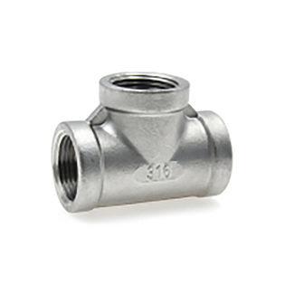 Everflow SS4TE0012 1/2" Stainless Steel T304 Threaded Tee (150 PSI)