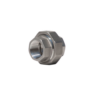 Merit Brass K487-24 1 1/2" Stainless Steel T304 Threaded Union (150 PSI)