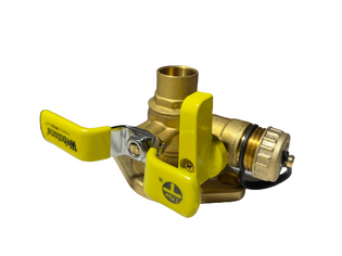 Webstone H-51413 3/4" Sweat Isolator With Rotating Flange & Multi-Function Drain