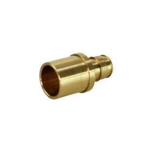 Everflow WPSMA1234-NL 1/2" F1960 X 3/4" Male Sweat Brass Reducing Adapter (Lead Free)