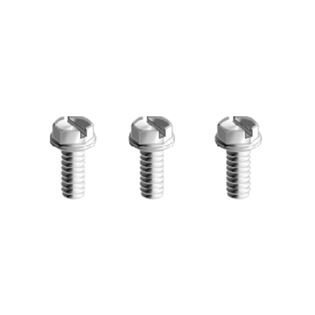 Mifab HS-1 Galvanized Steel 5/16" x 7/8" Hex Head Cap Screws (Set of 3)