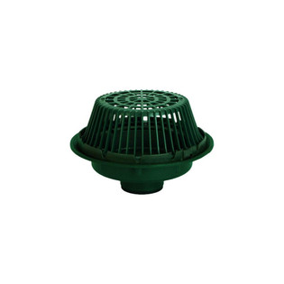 Josam 21506-Z-22 6" No Hub Roof Drain With Cast Iron Dome