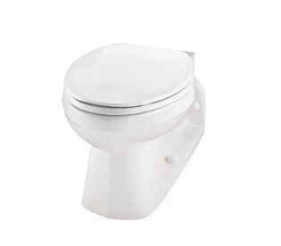 Gerber GUF21375 Ultra Flush 1.0/1.28/1.6 GPF ADA Elongated Bowl Back Outlet White (Bowl Only)