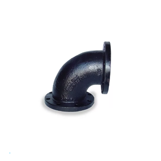 SCI 4319000738 4" Ductile Iron Flanged 90° Elbow Class 150