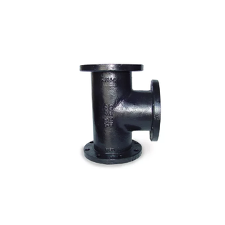 SCI 4319002320 5" Ductile Iron Flanged Tee Class 150