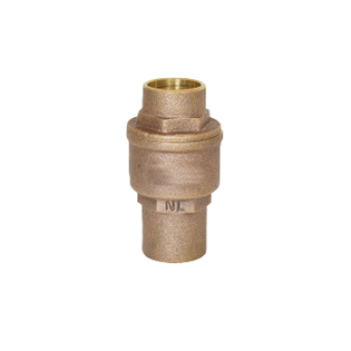 Legend Valve 105-463NL 1/2" Bronze In-Line C X C Spring Check Valve (No Lead)