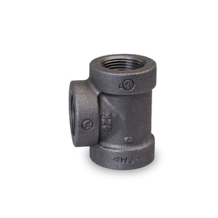 Everflow BT3G 3" Cast Iron Threaded Straight Tee