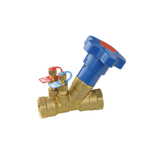 Red-White Valve 9517AB 3/4" DZR Brass Fixed Orifice Static Balancing Valve (Lead Free)