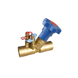 Red-White Valve 9519AB 1/2" Sweat Brass Fixed Orifice Static Balancing Valve (Lead Free)