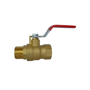 Red-White Valve 5581 1/2" MNPT x FNPT Brass Ball Valve