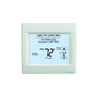 Honeywell TH8110R1008 VisionPRO 8000 Thermostat With RedLINK Technology Programmable 1 Heat / 1 Cool