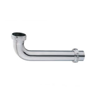 Everflow 1194 1 1/4" X 4" Chrome Plated Slip Joint Waste Elbow 22GA