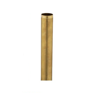 Everflow 42512 1 1/2" X 12" Brass Threaded Tube 17GA