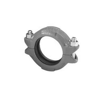 Gruvlok 390095248 2 1/2" 7001 Grooved Galvanized Standard Coupling With EPDM Gasket