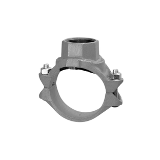 Gruvlok 390175024 2" X 1" 7045 Grooved Galvanized Clamp-T & FTP Branch