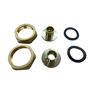 Grundfos 529913 1/2" Sweat Bronze Union Set