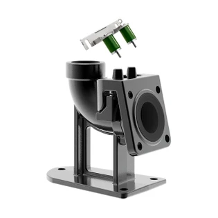 Grundfos 98245790 2" Complete Auto-Coupling System (Guide  Claw, Base Plate, Upper Guide Rail Bracket)