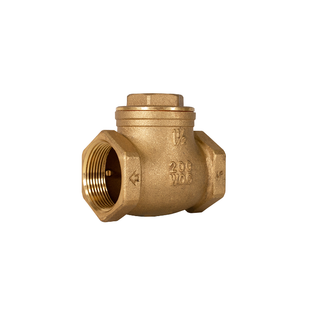 Jomar Valve 105-103G 1/2" IPS Brass Horizontal Swing Check Valve (Lead Free)