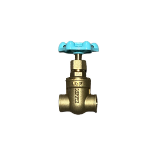 Kitz 808-200 2" Sweat Brass Screwed NRS Solid Disc Gate Valve (Lead Free)