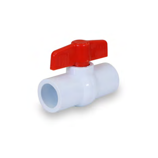 Everflow 260S012 1/2" PVC Solvent Ball Valve